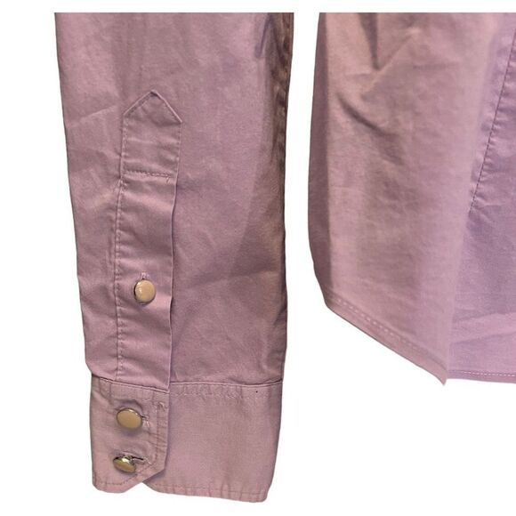 Lavender Button Down - Picture 4 of 6